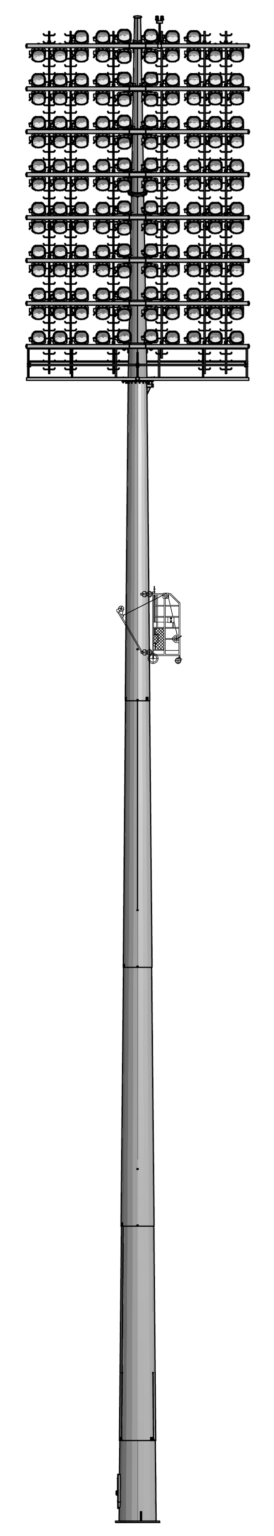 Abacus Lighting Ltd | Stadium Range Fixed Masts