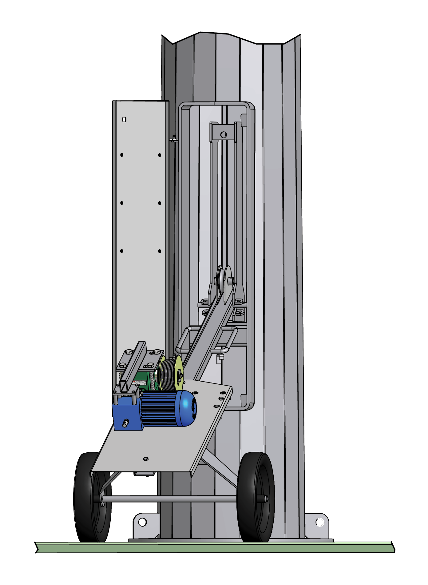 Abacus lamp post sales lowering tool