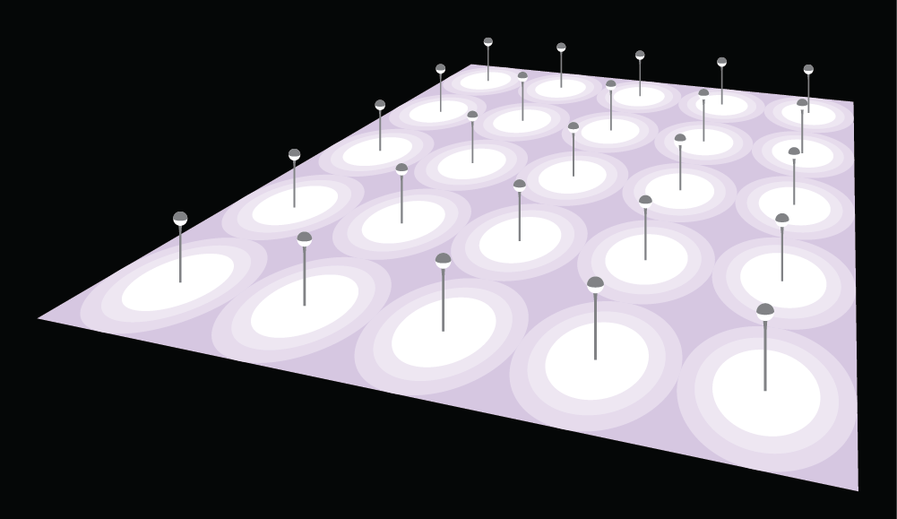 25 x Standard Reflectors at 6m: 2 x 150W SON-T