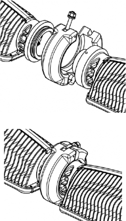 Mako components - module clamp assembly